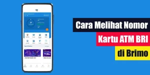 Cara Melihat Nomor Kartu ATM BRI di Brimo