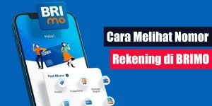 Cara Melihat Nomor Rekening di BRIMO