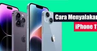 Cara Menyalakan iPhone 11