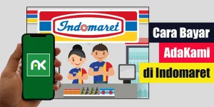 Cara Bayar AdaKami di Indomaret