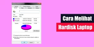 Cara Melihat Hardisk Laptop