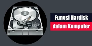 Fungsi Hardisk adalah