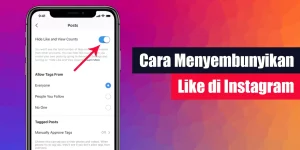 Cara Menyembunyikan Like di IG