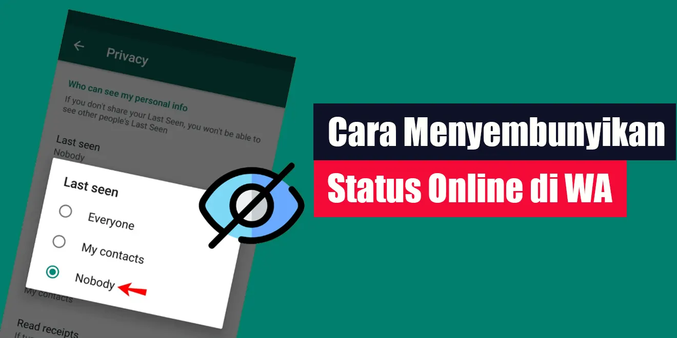 Cara Menyembunyikan Status Online di WA | LintasWarganet.com