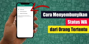 Cara Menyembunyikan Status WA dari Orang Tertentu
