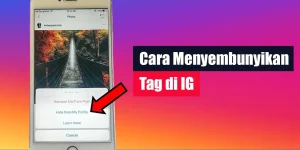 Cara Menyembunyikan Tag di IG