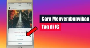 Cara Menyembunyikan Tag di IG