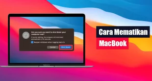 Cara Mematikan MacBook