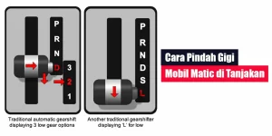 Cara Pindah Gigi Mobil Matic di Tanjakan