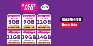 Cara Mengisi Kuota Axis