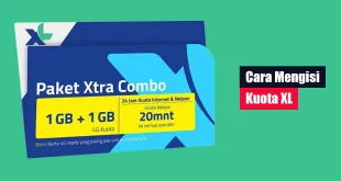 Cara Mengisi Kuota XL