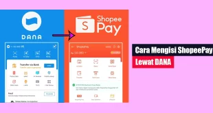 Cara Mengisi ShopeePay Lewat DANA