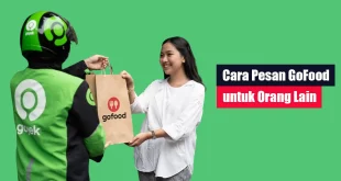 Cara Pesan GoFood untuk Orang Lain