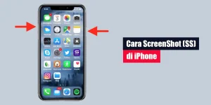 Cara SS di iPhone