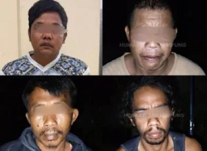 4 Pembunuh Tapir Langka di Lampung Ditangkap, Ini Tampangnya: Kasus Pembunuhan Satwa Dilindungi