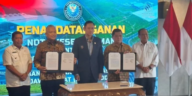 AHY Kolaborasi PTDI dan BIJB Kembangkan Kertajati Hub Kedirgantaraan