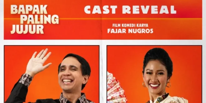 Andovi da Lopez Kenakan Kostum Gubernur dalam Film Bapak Paling Jujur