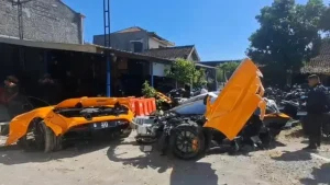 Andra ST Klarifikasi Kecelakaan McLaren yang Terbelah Dua: Bantah Mabuk dan Sebut Ban Selip sebagai Penyebab