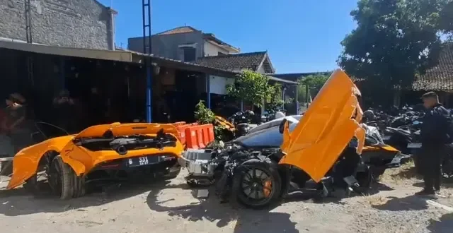 Andra ST Klarifikasi Kecelakaan McLaren yang Terbelah Dua: Bantah Mabuk dan Sebut Ban Selip sebagai Penyebab