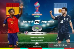 Argentina vs Spanyol La Roja Bisa Jegal Albiceleste di Piala Dunia 2026