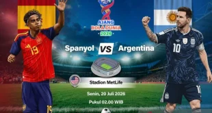 Argentina vs Spanyol La Roja Bisa Jegal Albiceleste di Piala Dunia 2026