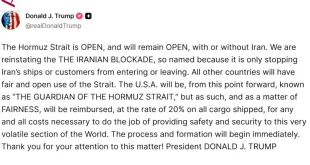 AS Kembali Blokade Iran di Selat Hormuz: Dampak dan Tensi Politik