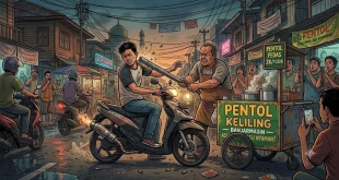 Batang Besi Mendarat, Pemuda di Banjarmasin Tewas Perkara Knalpot Brong Motor