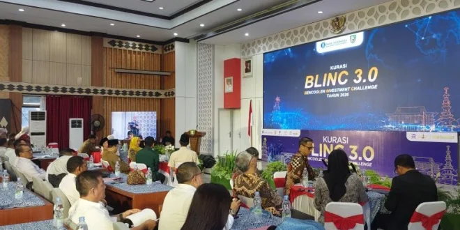 Bengkulu Siapkan 12 Proyek Investasi Unggulan untuk Daya Saing Ekonomi Daerah