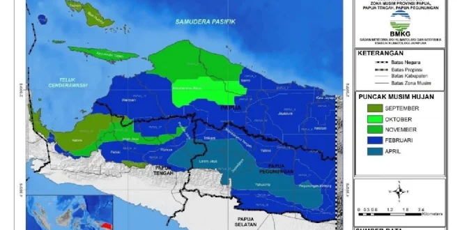 BMKG Prakirakan Sebagian Besar Indonesia Hujan Ringan