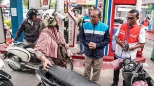 BPH Migas Kawal Upaya Pertamina Patra Niaga Sumbagut Antrean BBM di SPBU Berangsur Terurai: Kondisi Masyarakat Semakin Baik