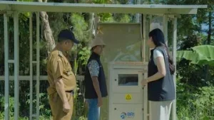 BRI Membangun PLTS di Desa Bojong untuk Energi Bersih
