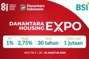 BSI Tawarkan KPR dengan Margin 2,75 Persen di Danantara Housing Expo 2026