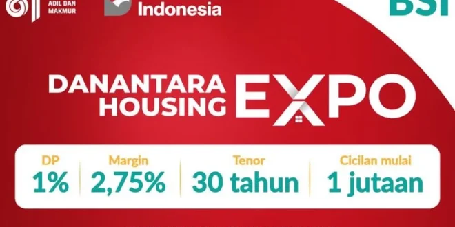 BSI Tawarkan KPR dengan Margin 2,75 Persen di Danantara Housing Expo 2026