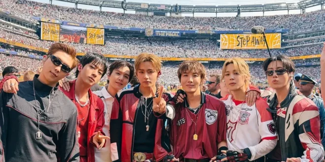 BTS Lelang Kostum Halftime Piala Dunia 2026 untuk Amal, Syal V Menjadi Tawaran Fantastis