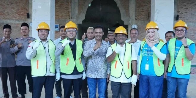 Butuh 7 Hari CQF Bangun Masjid Pertama Asmaul Husna di Aceh Tamiang, Ini Cerita Dibaliknya