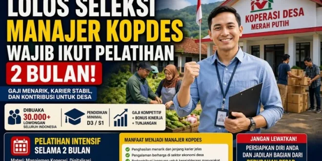 Calon Manajer Kopdes yang Lulus Pelatihan Masih Menanti Nominal Gaji yang Sesuai
