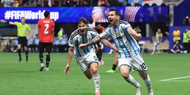 Comeback Dramatis Argentina Lolos ke Perempat Final usai Singkirkan Mesir di Piala Dunia 2026
