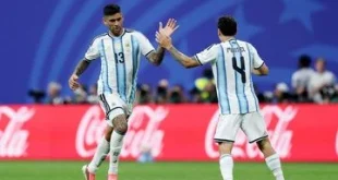 Cristian Romero Memicu Kontroversi Usai Rayakan Gol di Hadapan Mo Salah
