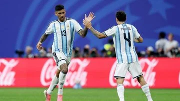 Cristian Romero Memicu Kontroversi Usai Rayakan Gol di Hadapan Mo Salah