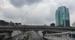 Cuaca Jakarta Senin Berpotensi Berawan Seharian