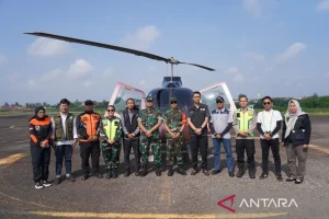 Danrem 042 Gapu Sisir Wilayah Rawan Karhutla dari Udara untuk Mencegah Bencana Alam