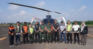 Danrem 042 Gapu Sisir Wilayah Rawan Karhutla dari Udara untuk Mencegah Bencana Alam