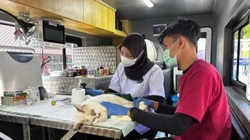 DKI Jakarta Luncurkan Program Kesehatan Hewan dengan 5 Unit Mobil Klinik Hewan Keliling di Lima Wilayah Kota