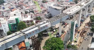 DKI Sepekan: LRT Sampai Dukuh Atas dan Pemasangan Rambu Batas JPO