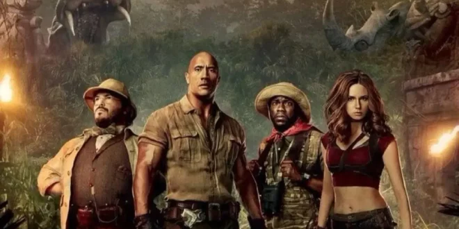 Dwayne Johnson, Kevin Hart, dan Jack Black Bintang Utama dalam Jumanji: Open World