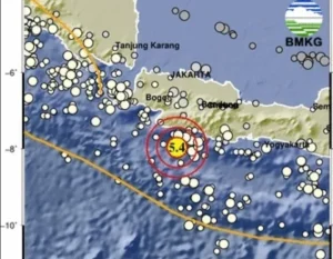 Gempa Laut Selatan Mengguncang Jawa Barat: Dua Gempa dari Laut yang Menggoyang Jawa Barat Akhir Pekan