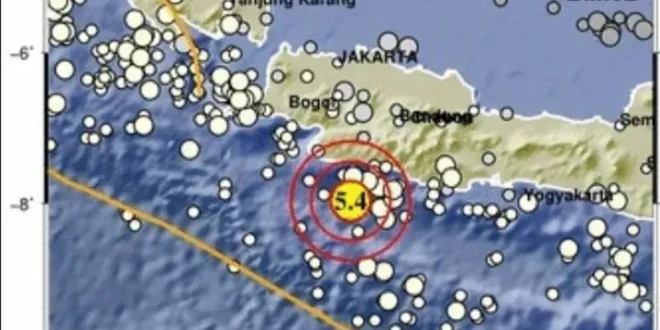 Gempa Laut Selatan Mengguncang Jawa Barat: Dua Gempa dari Laut yang Menggoyang Jawa Barat Akhir Pekan