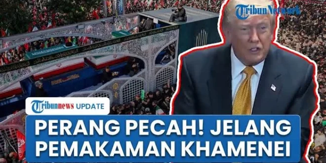 Gencatan Resmi Berakhir! Perang AS-Iran Pecah Lagi Hanya Sehari Jelang Pemakaman Khamenei