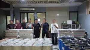 Gudang Pemasok Narkoba Cakung Digerebek 1 5 Ton Bahan Baku Siap Edar Disita: Polisi Buru Jaringan Internasional
