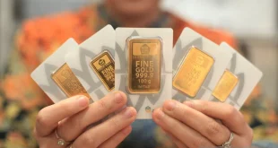 Harga Emas Antam dan Tiga Jenama Pegadaian Naik Kompak, Ini Rincian Terbarunya!